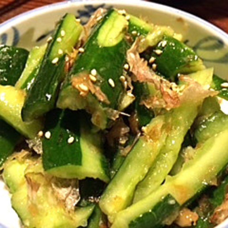 梅たたききゅうり(串揚げと煮込みの店 ほたる)