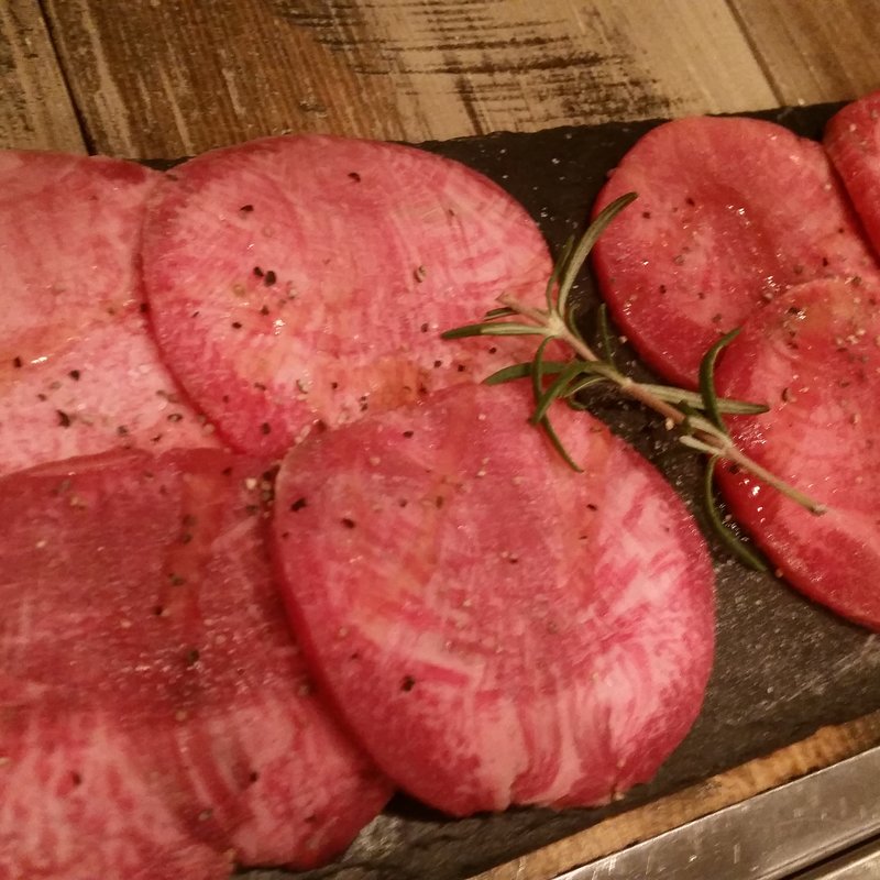 熟成 KINTAN黒タン 食べ比べ(六本木焼肉　Kintan （ロッポンギヤキニクキンタン）)