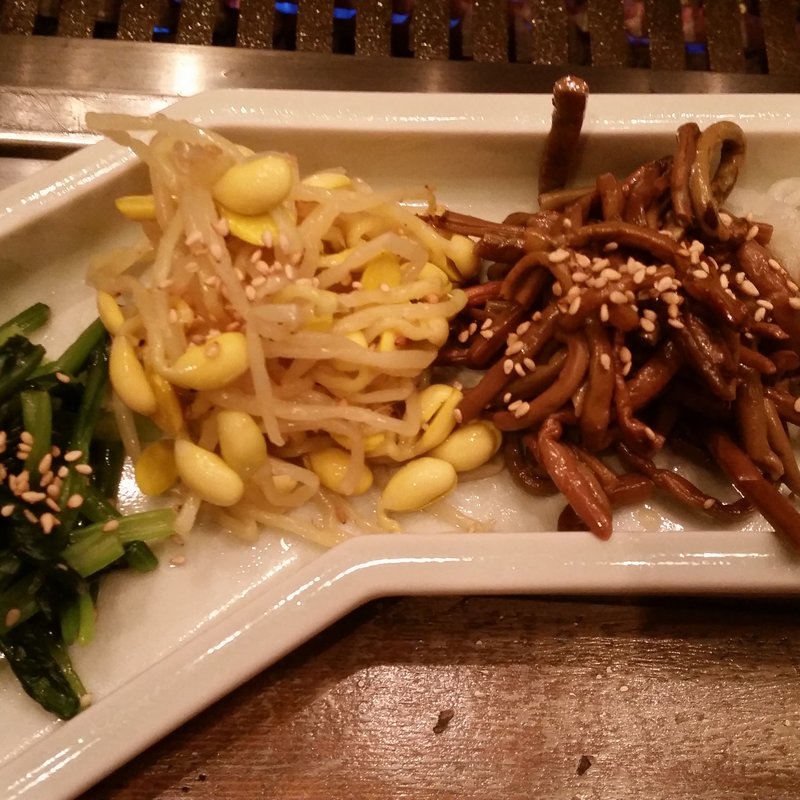 ナムル4種盛り合わせ(六本木焼肉　Kintan （ロッポンギヤキニクキンタン）)