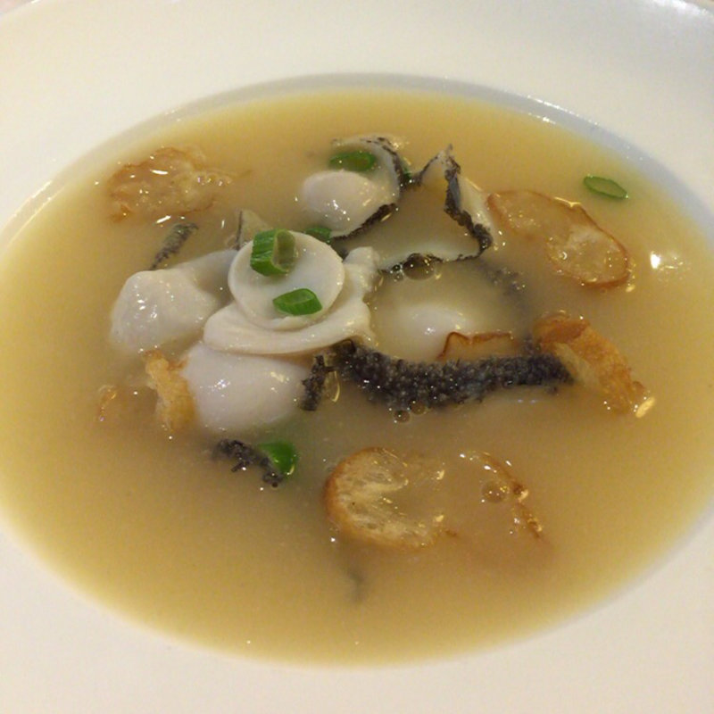 あわびのスープ( 真的好海鮮餐廳)