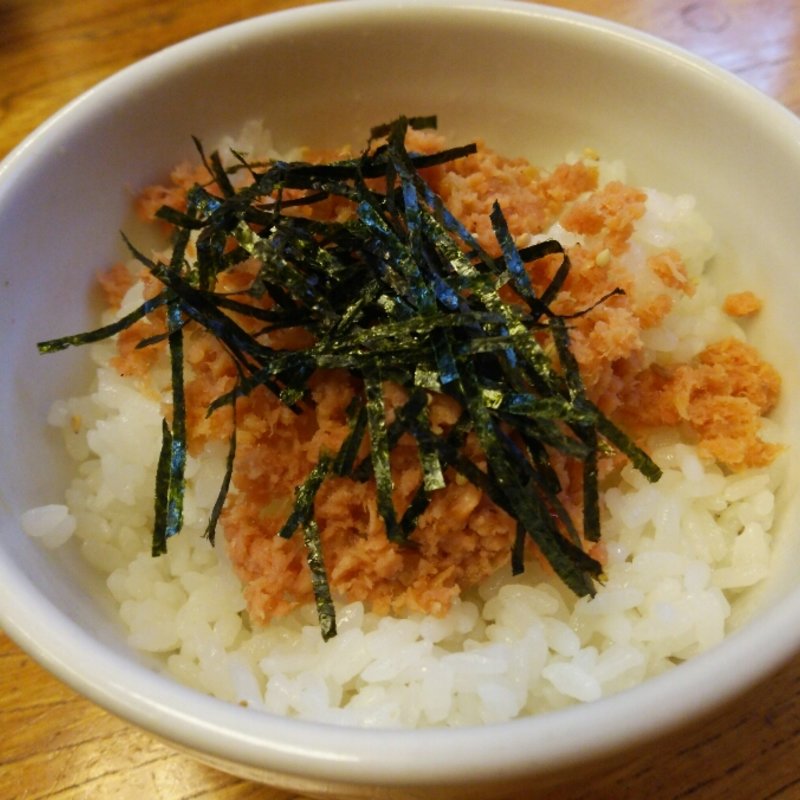 鮭ごはん(麺屋ふく )