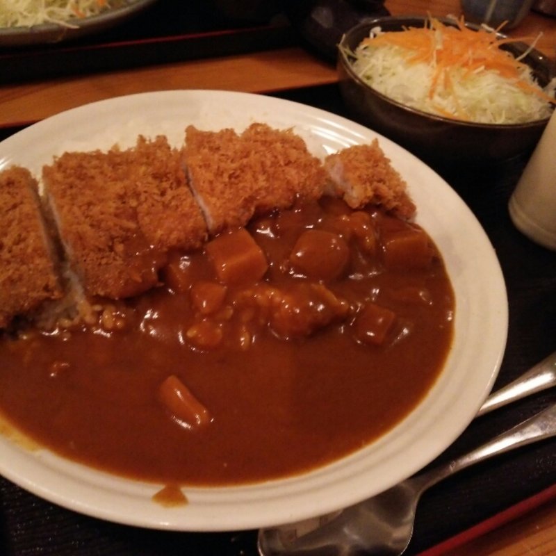 ロースカツカレー(とんかつがってん 多賀店)