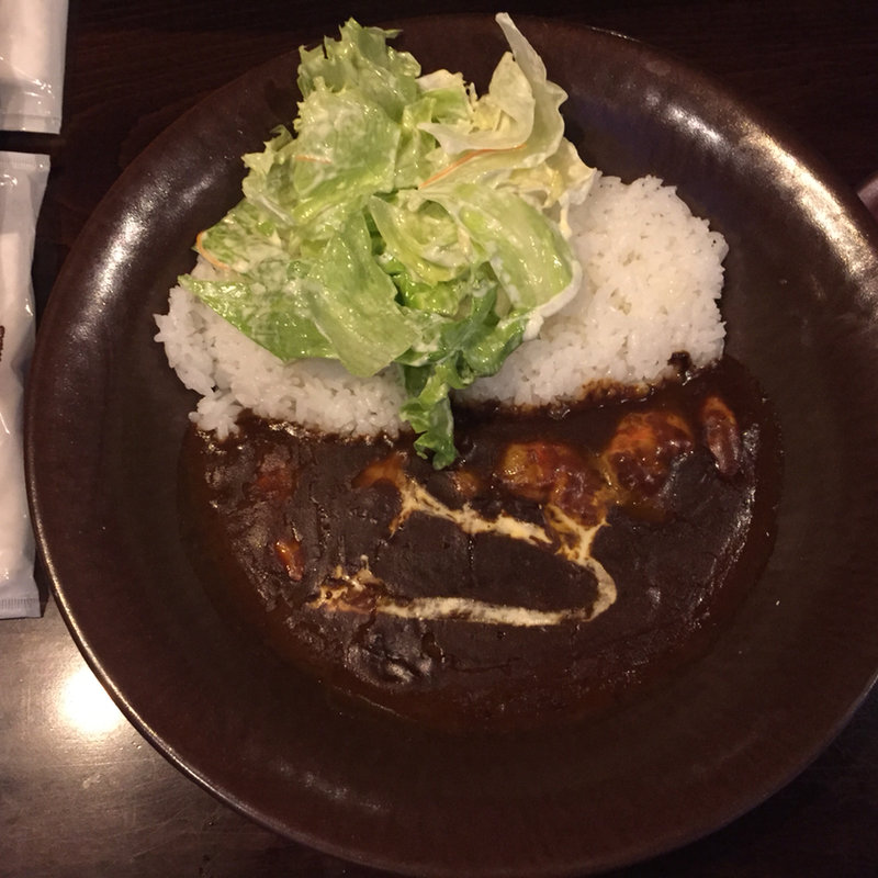 ブツ切り大海老のカレー(珊瑚礁 モアナマカイ店)