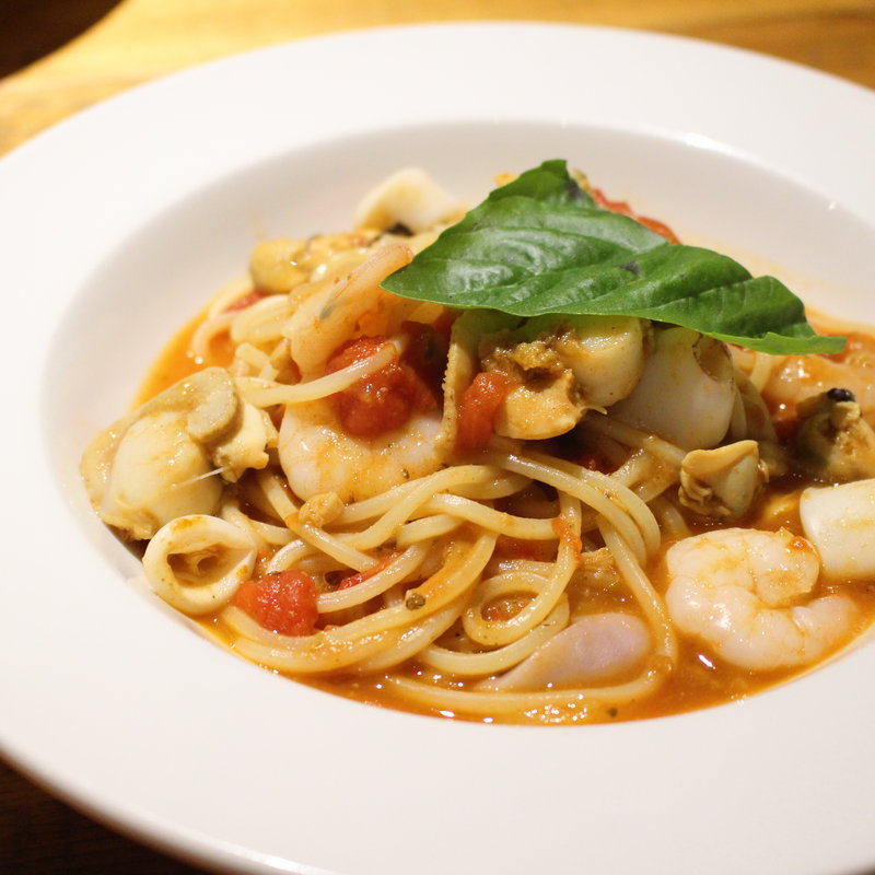 海の幸ペスカトーレパスタ(MOKICHI TRATTORIA)