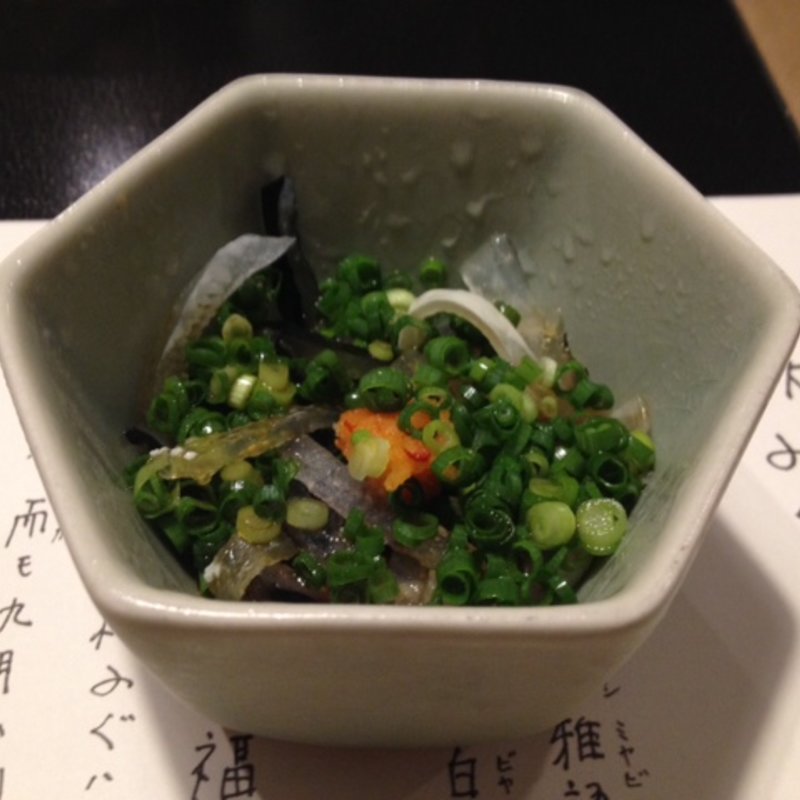 湯引き(玄品ふぐ 浅草の関 （ゲンピンフグ）)