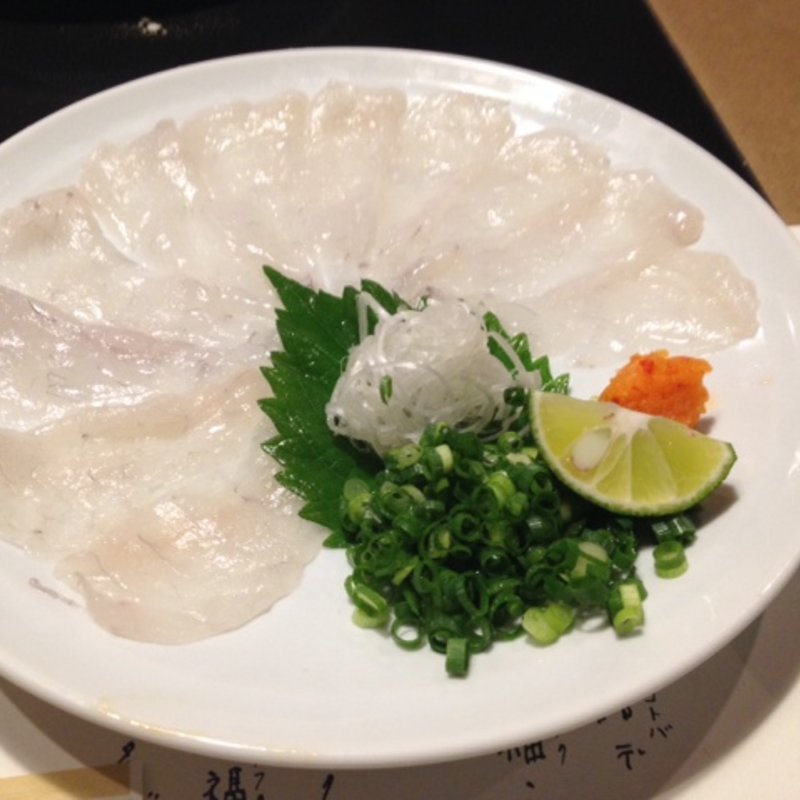 てっさ(玄品ふぐ 浅草の関 （ゲンピンフグ）)