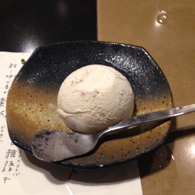 メイプルナッツアイス(玄品ふぐ 浅草の関 （ゲンピンフグ）)