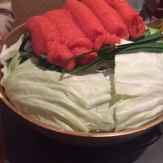 かねふく明太もつ鍋1人前(ふく竹 本店 （なべどころふくたけ）)