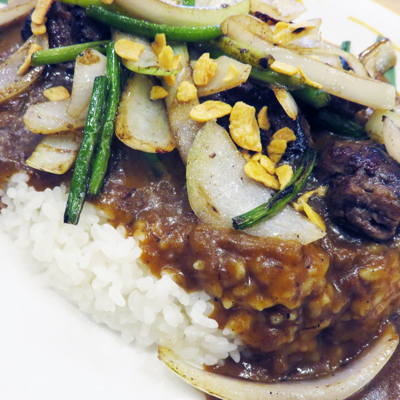 コロコロステーキカレー(福島上等カレー)