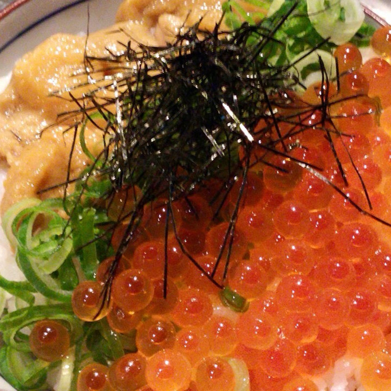 ウニいくら丼(寛 （くつろぎ）)