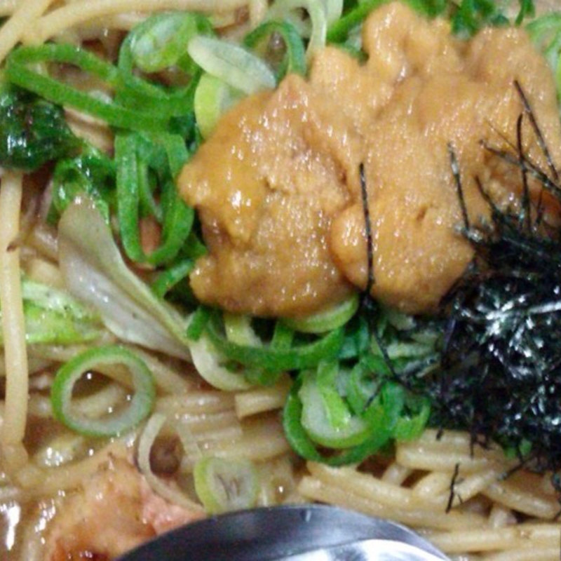 ウニのパスタ(寛 （くつろぎ）)