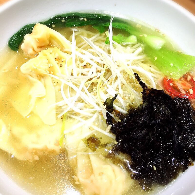 塩ワンタンらーめん(南条サービスエリア（上り線）フードコート )