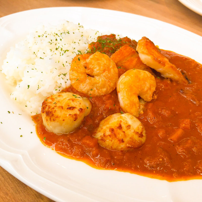 シーフードカレー(RH Cafe 京都BAL店 （アールエイチカフェ）)