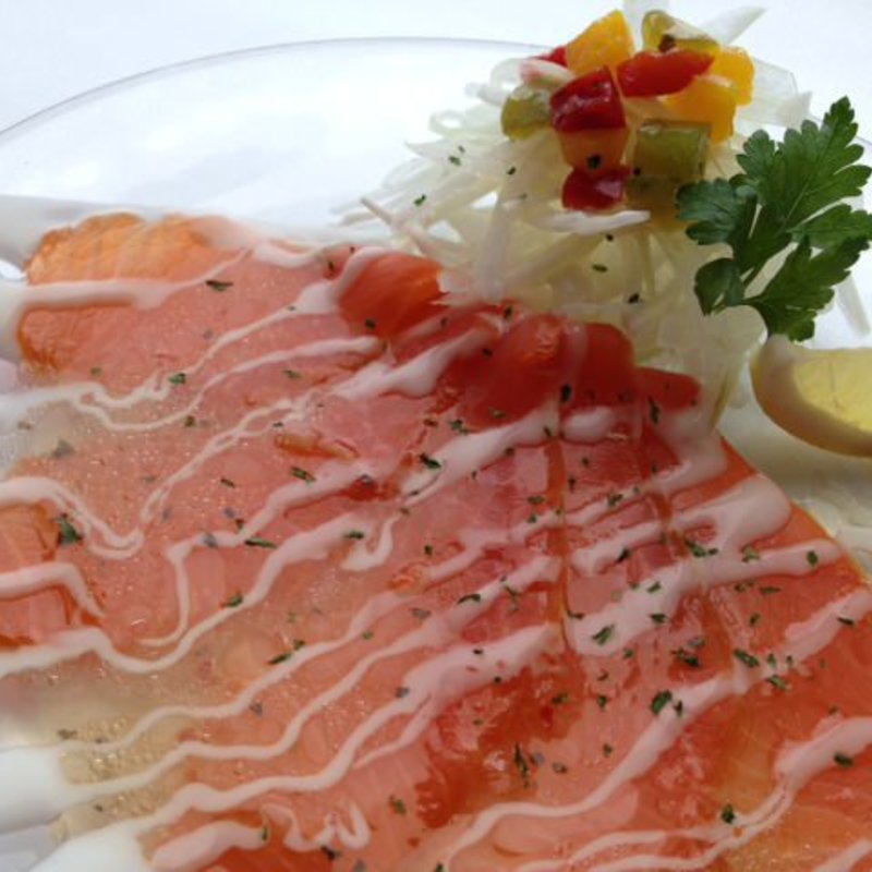 スモークサーモンのカルパッチョ(オールウェイズ （Irish Pub Always）)