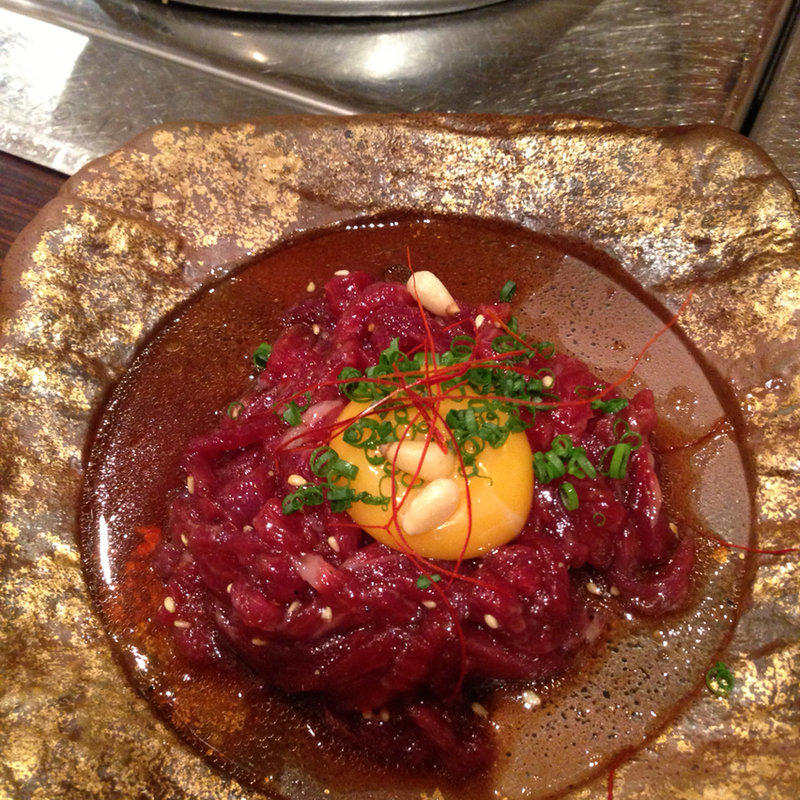 ユッケ(黒毛和牛専門店 焼肉明翠園)