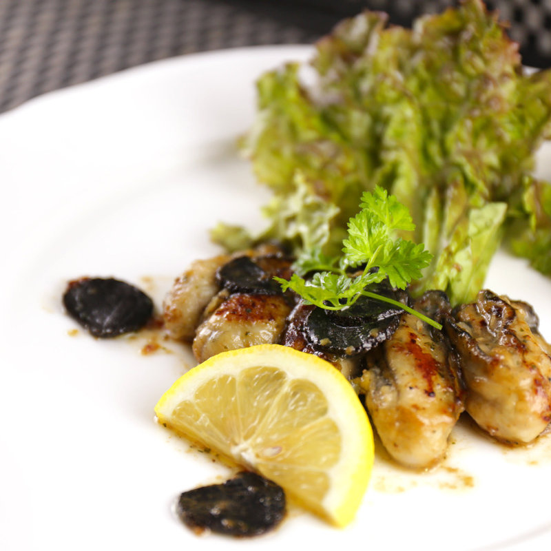 牡蠣のトリュフバター焼き(あく庵 )