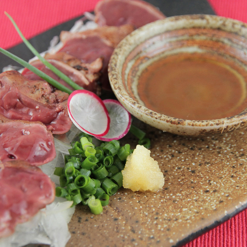 鶏フォアグラのたたき(あく庵 )