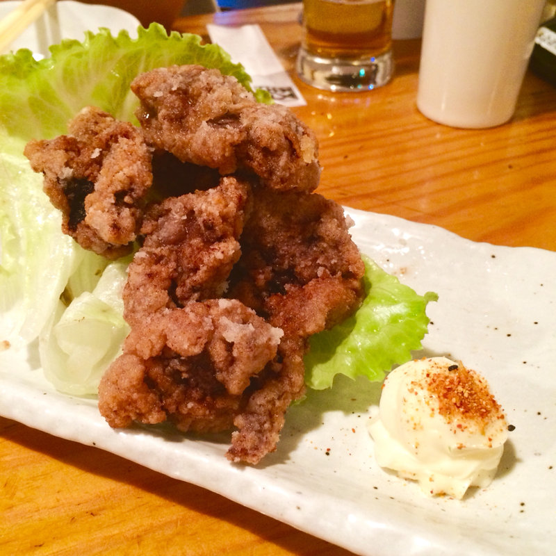 くじらの竜田揚げ(魚金池袋店)