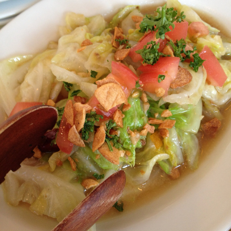 アンチョビ風味のキャベツ(伊酒家 あずき 渋谷（いざかや あずき しぶや）)