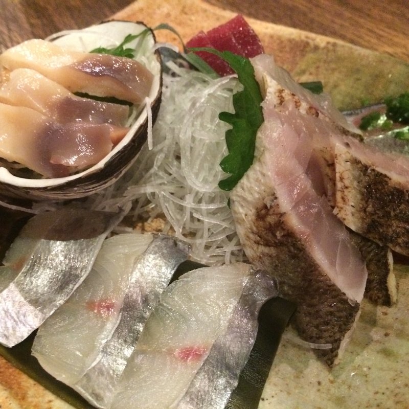 刺身(おさかなや魚魚権 目黒店)