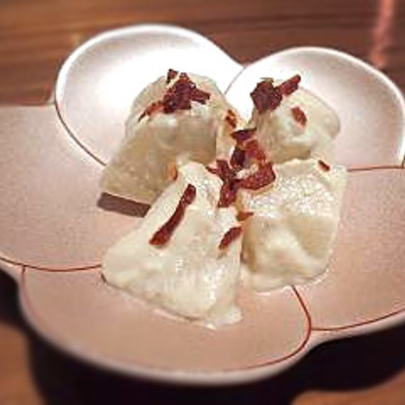 梨の白和え(鉄板焼 MIKASAGI)