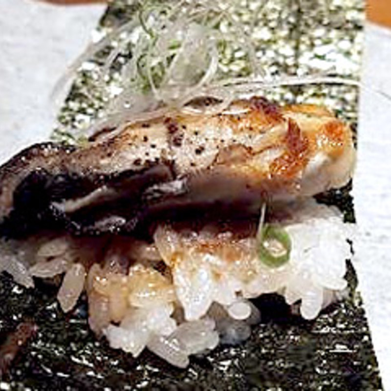 牡蠣の磯辺焼き(鉄板焼 MIKASAGI)