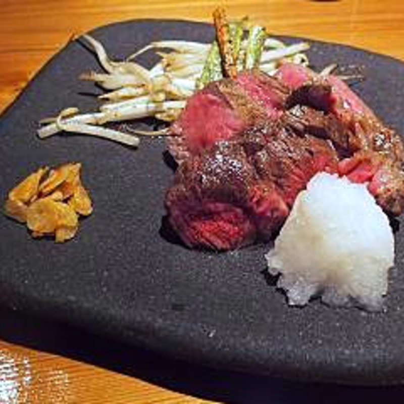 赤城和牛　サーロイン　100g(鉄板焼 MIKASAGI)