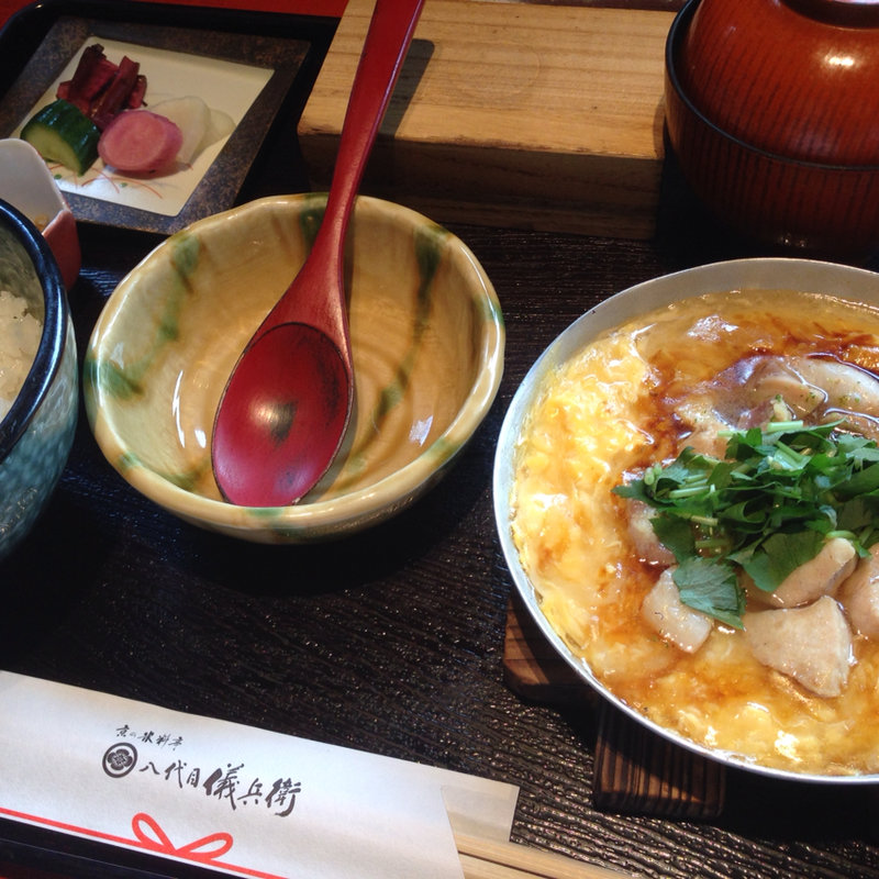 京赤地鶏のあんかけ親子丼(八代目儀兵衛 （ハチダイメギヘエ）)