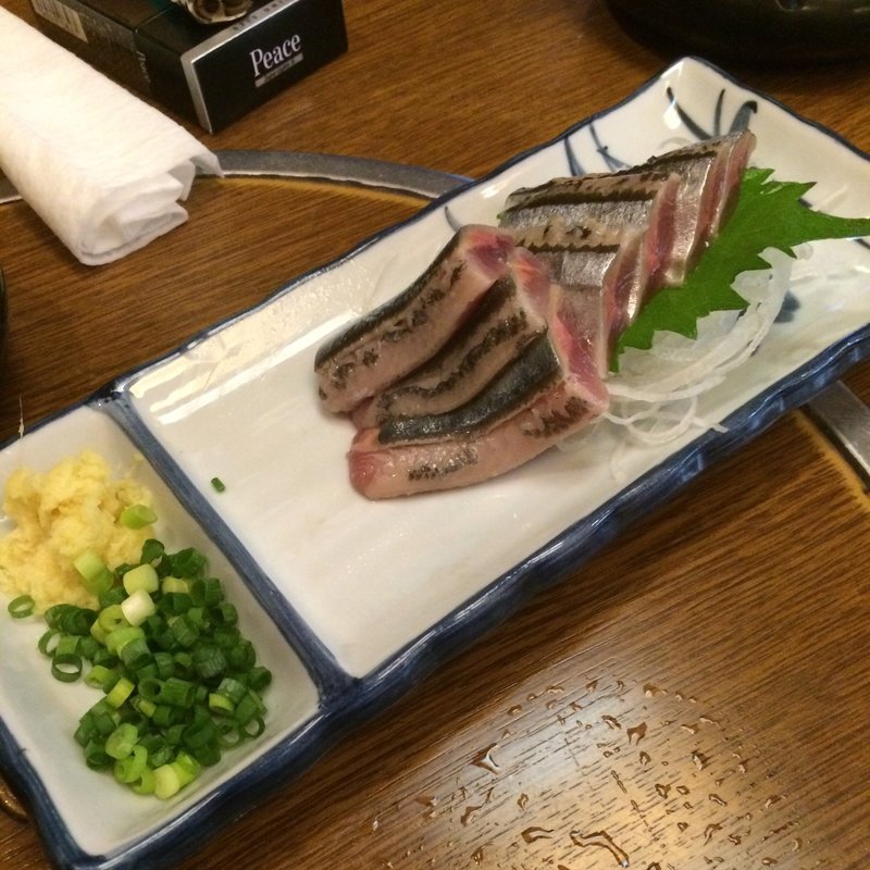 さんまの刺身(宵・酔・亭 煖)