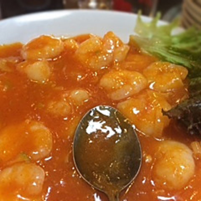 海老チリ(敦煌　伊勢佐木町)