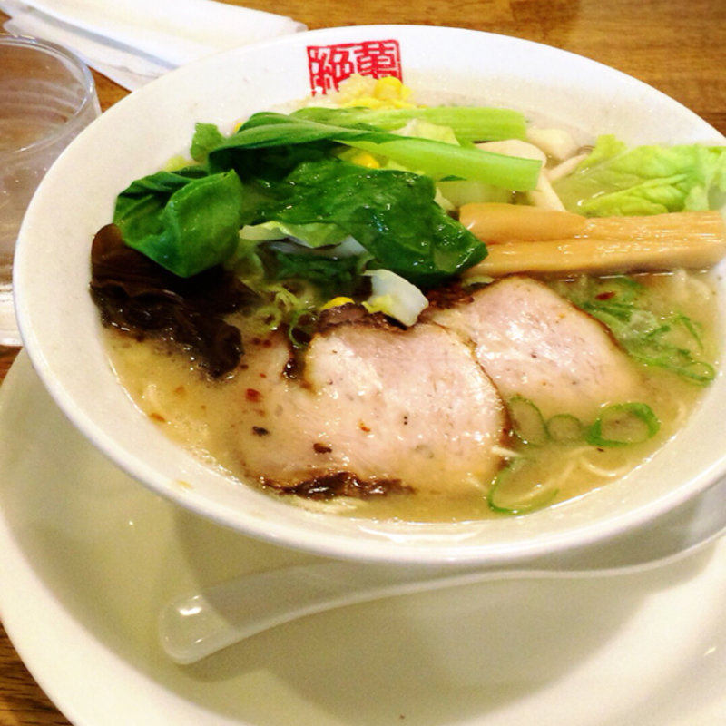 野菜らぁめん(日の丸軒らあめん 本店 （ひのまるらあめん）)