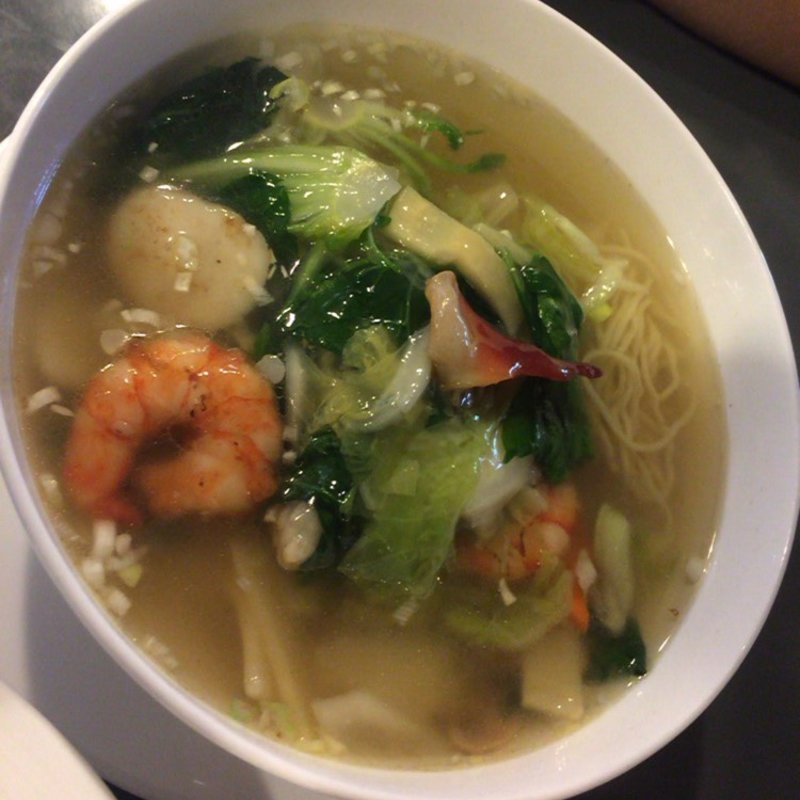 海鮮湯麺(ざいもく家)