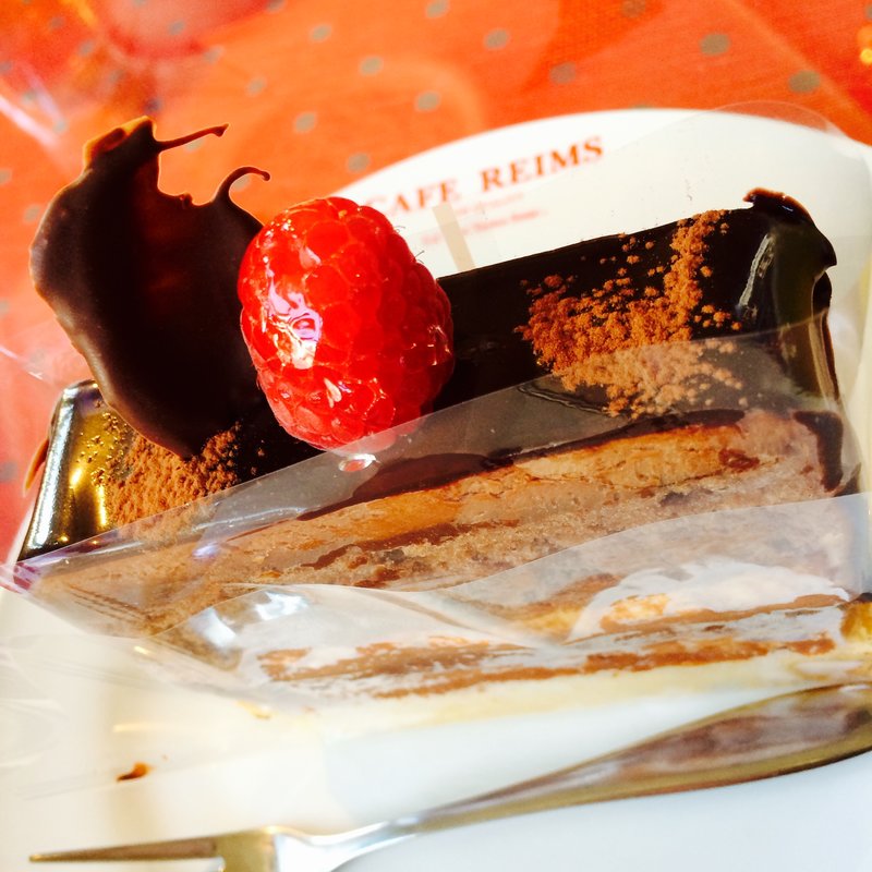 キャラメルチョコタルト(カフェ　ランス 御幸町店 （cafe Reims）)