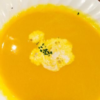 季節の有機野菜スープ(サラダの店サンチョ 伏見店 )