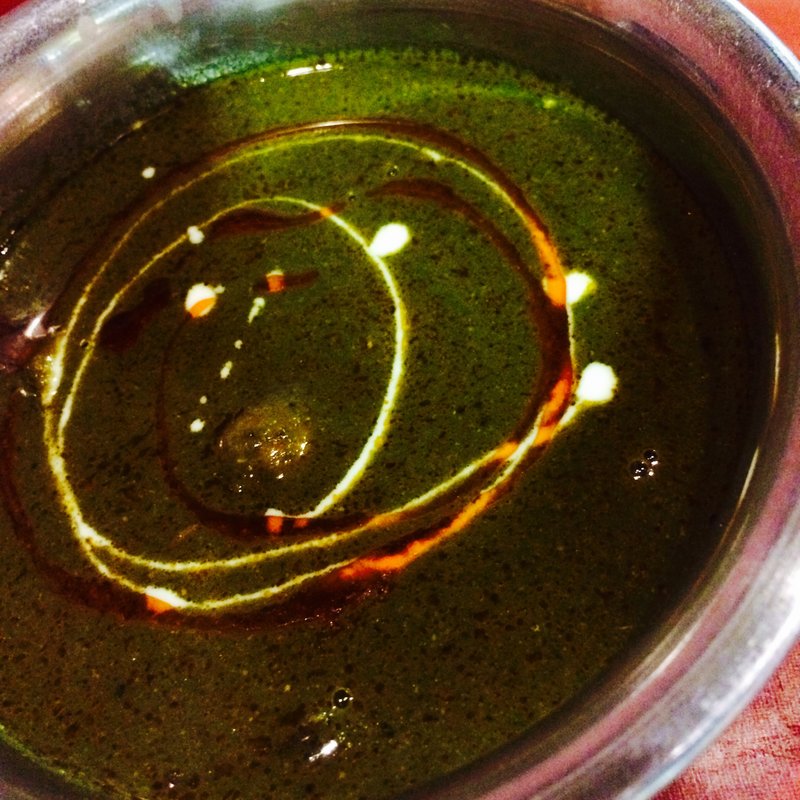 ほうれん草とチキン(ナマステ タージ マハル 伏見店 （Namaste Taj Mahal）)