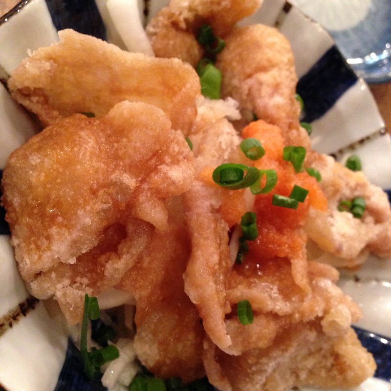 鳥皮ポン酢(浜焼き海鮮居酒屋 大庄水産 武蔵境店)