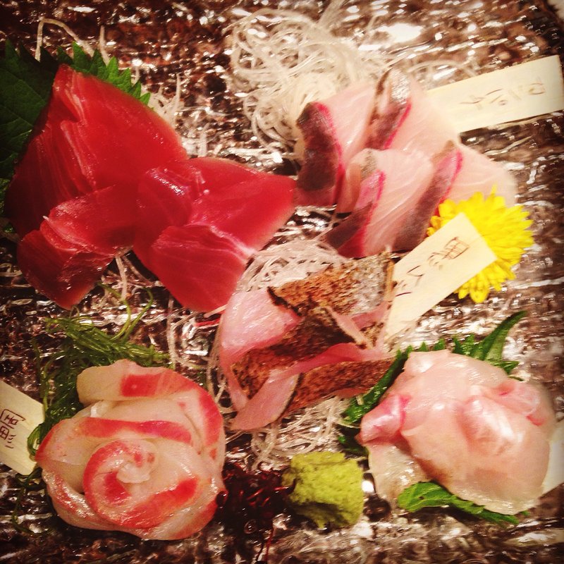 地魚刺し盛り(ゆうが三島 )