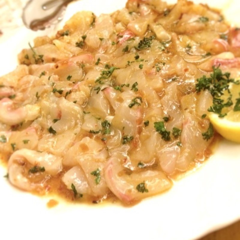 真鯛のカルパッチョ(トラットリア ラ マルゲリータ )