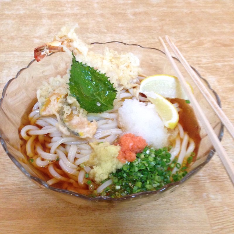 ぶっかけ天うどん(純手打ち讃岐うどん五郎 )