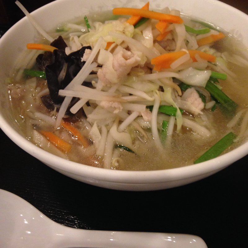 野菜タンメン(広東酒家らくらく 江戸川橋 （カントンシュ カラクラク）)