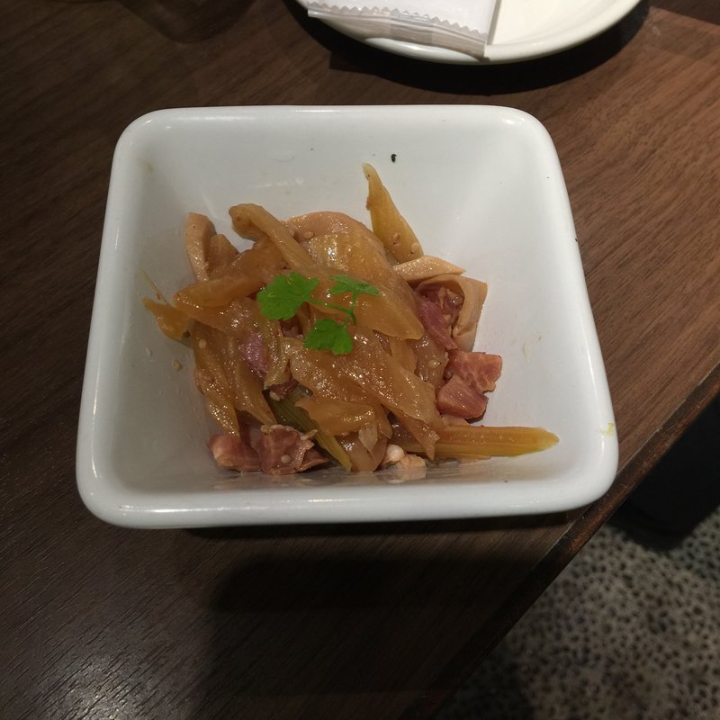 セロリとエリンギのバルキンピラ(東京バル （LOCAL STAND 東京バル）)