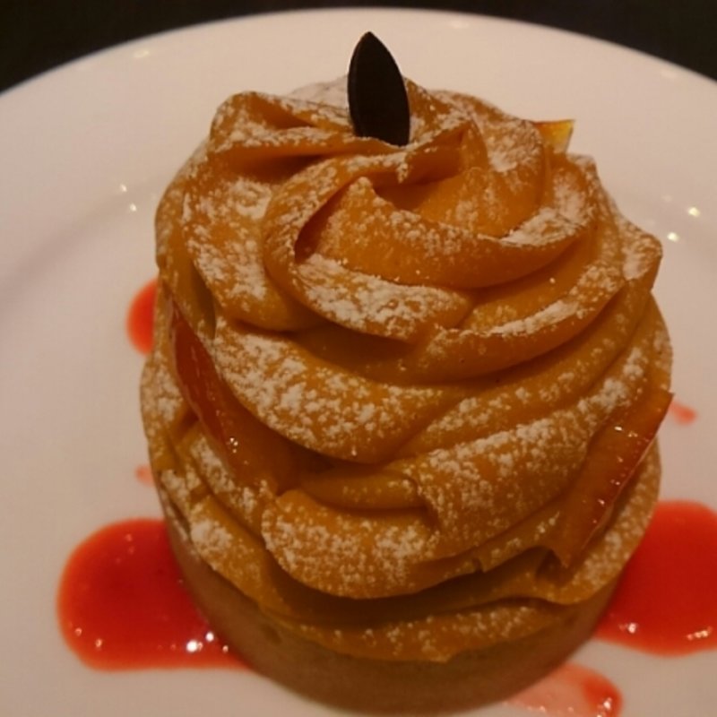 かぼちゃブリュレのタルト(アンリ・シャルパンティエ酒蔵通り店)