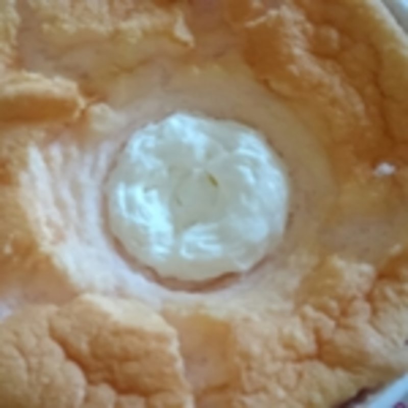 シフォンケーキ　白桃ピーチ(ザ シフォン アンド スプーン グランツリー武蔵小杉店)