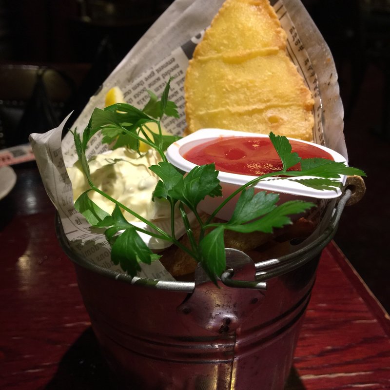 フィッシュ&チップス ハーフサイズ(HUB大宮東口店)