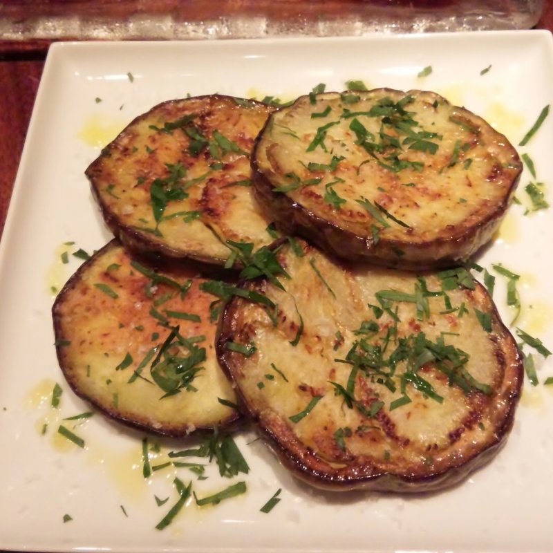 京都府産賀茂茄子のオリーブオイル焼き(Mitsu-Getsu （ミツゲツ）)