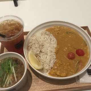 カレーとスープのセット(スープストックトーキョー ルミネ新宿店 （Soup Stock Tokyo）)
