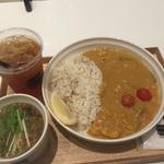 カレーとスープのセット(Soup Stock Tokyo ルミネ新宿店)