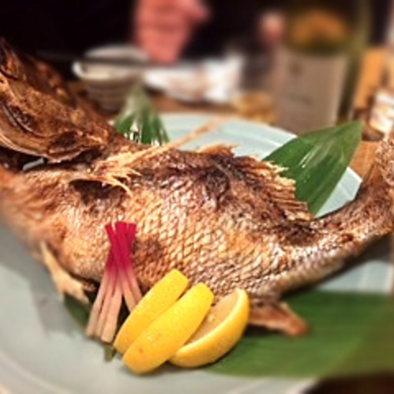鯛塩焼き(魚可津)