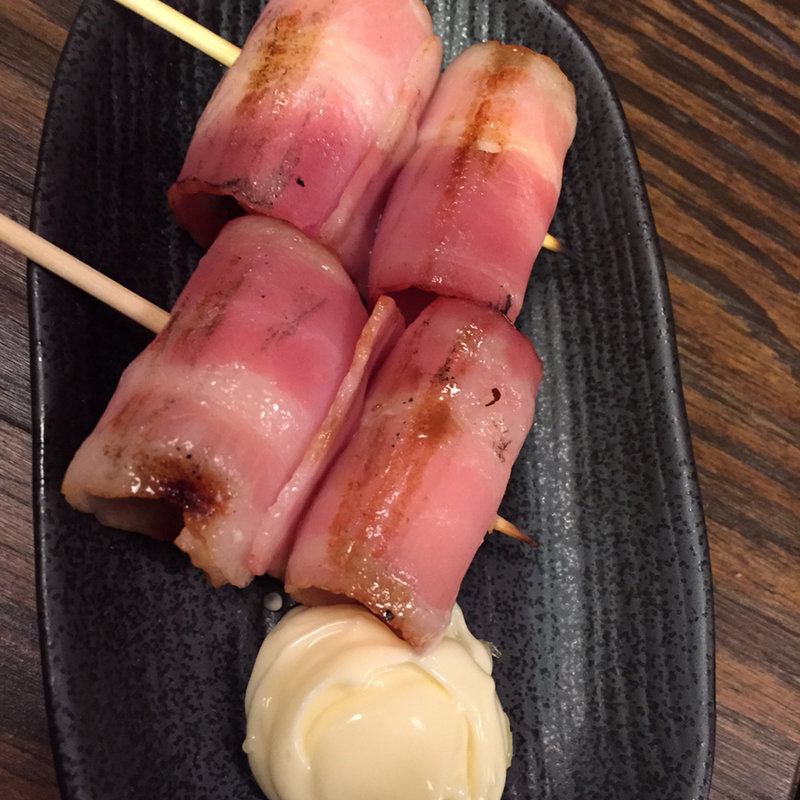 うずらベーコン(とりなべ亭)