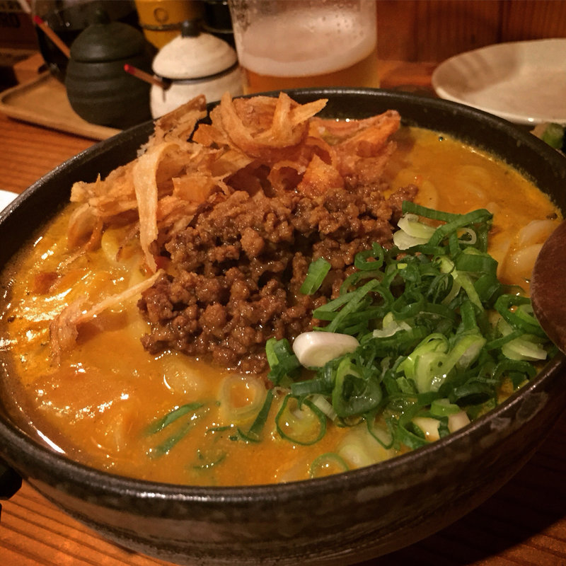 カレーうどん(とらたま )